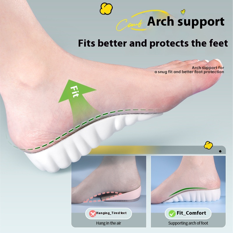 Soft Bottom Comfortable Insole With Increased Height Inside foto 3