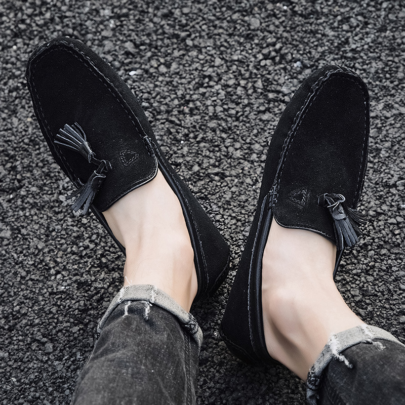 Pigskin All-match Men's Tods Casual Shoes Street Hipster High foto 5