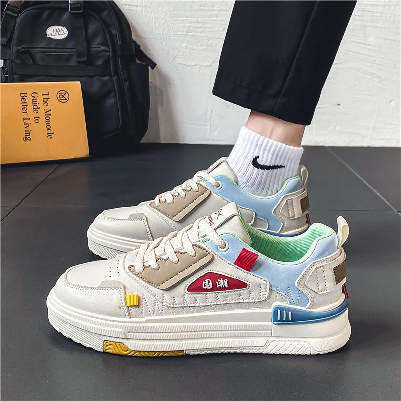 Spring New National Trendy Style Sports White Shoes Student Versatile Casual Sneakers foto 2