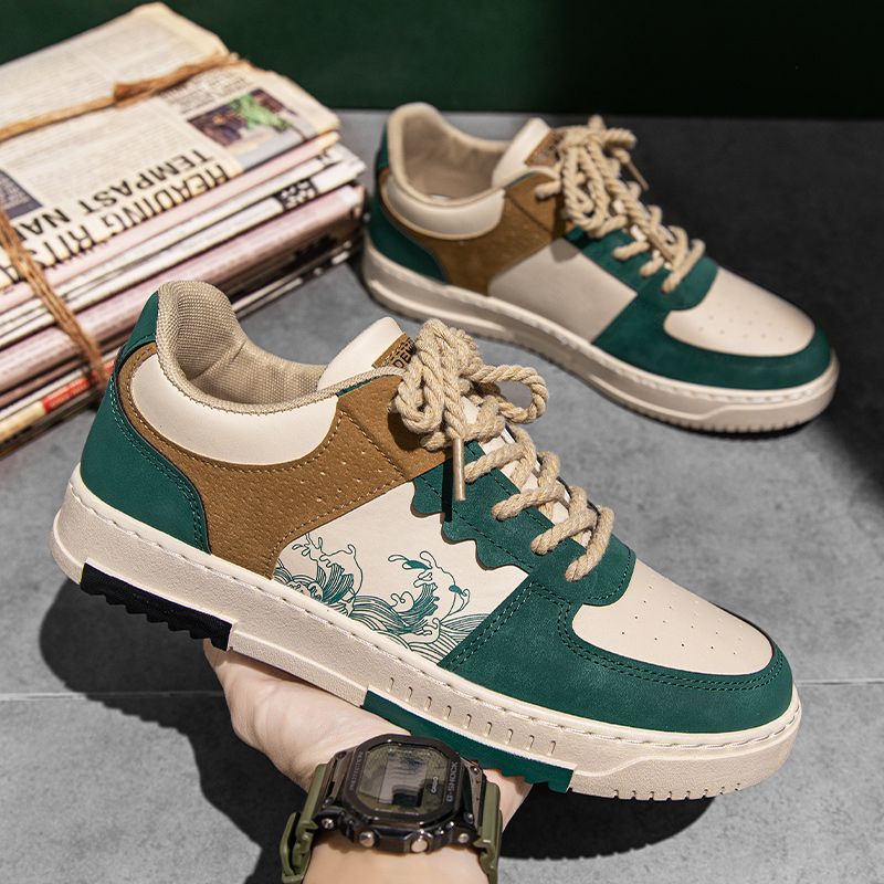 Spring New Men's Sports Flat-Soled Sneakers foto 4