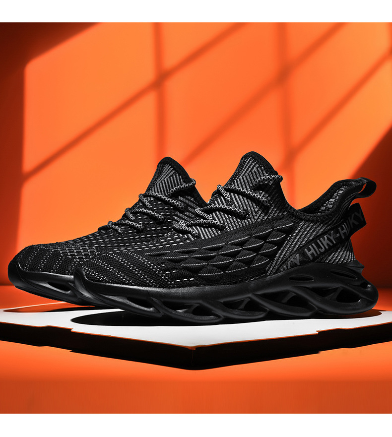 Sneaker Men's Fly-kit Mesh Twist Bottom Lightweight Men's Shoes Jinjiang Cold Sticky Shoes foto 4
