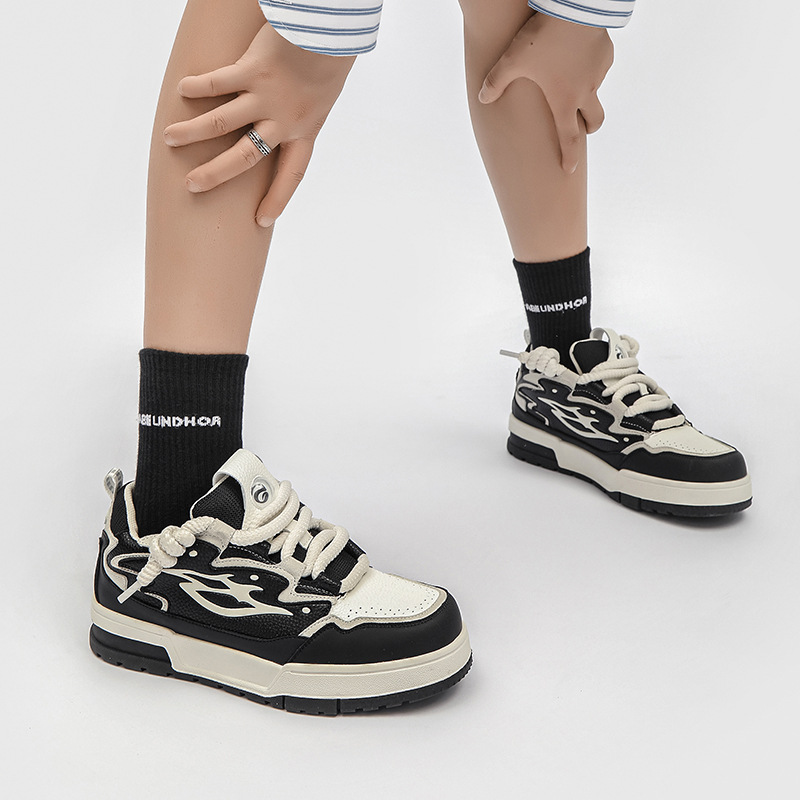 Men's Platform All-match Height Increasing Niche Personality Korean Casual Shoes foto 2
