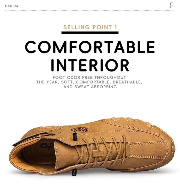 Autumn And Winter Popular High-top Casual Shoes