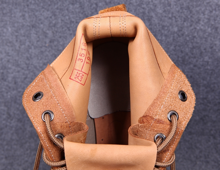 Thick Suede Cowhide High-top Work Genuine Leather Shoes foto 4