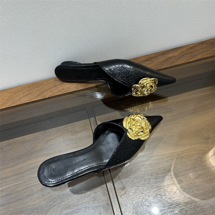 2025women's New Shoes For Spring Fashion Style Metal foto 4