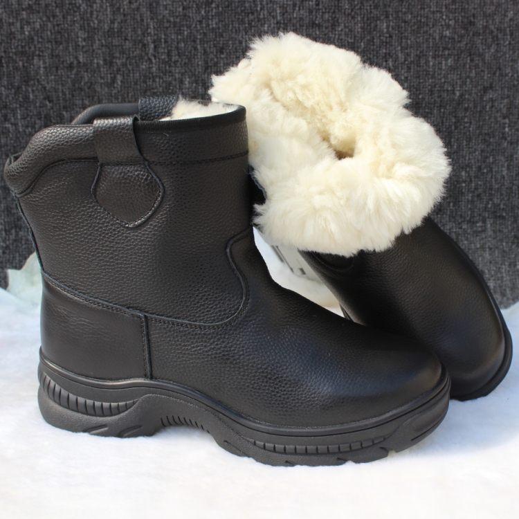 Minus 40 Degrees Cold-proof Cotton-padded Shoes Waterproof Non-slip Thick Boots foto 3