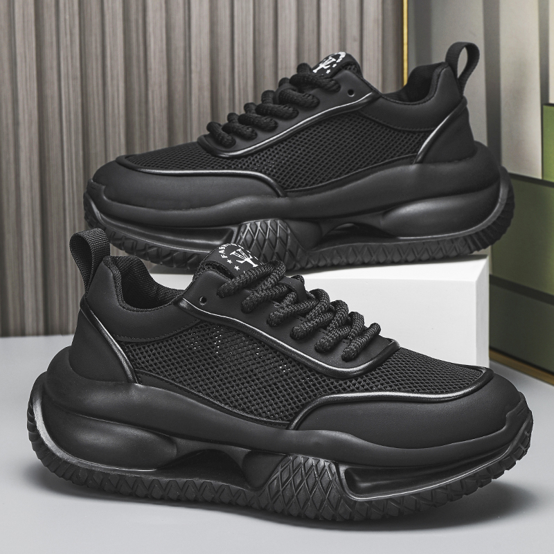Men's New Summer Platform Mesh Surface Breathable Sports Casual Shoes foto 4