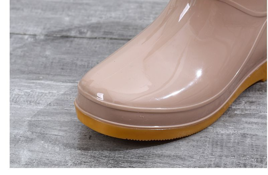 Women's Low-cut Rain Boots Non-slip Waterproof Tendon Bottom foto 4