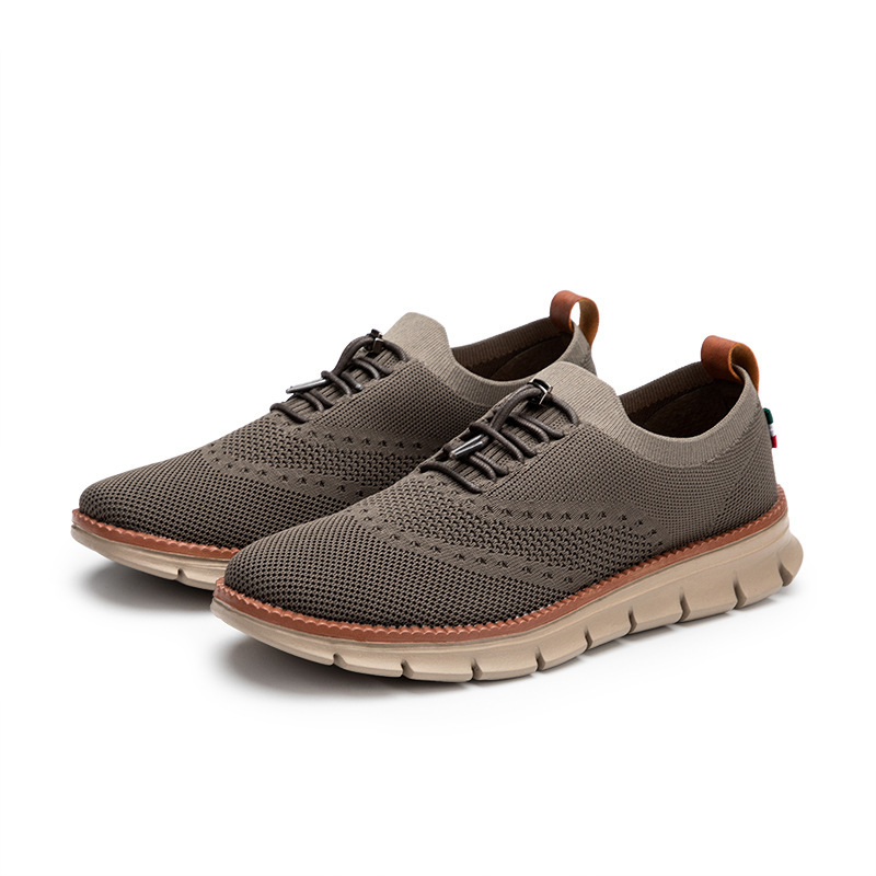 Summer New Dad Shoes British Style Trendy Running Breathable Mesh Surface Shoes foto 4