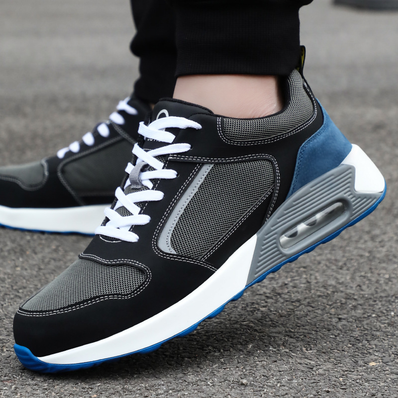 Labor Protection Shoes Men's Attack Shield And Anti-stab Summer foto 4