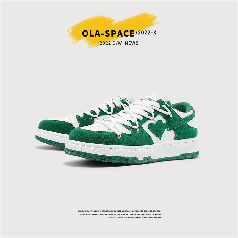 Love Sneakers Boy Korean Style Versatile Special-interest Design Couple Sports Hong Kong Style Shoes foto 5