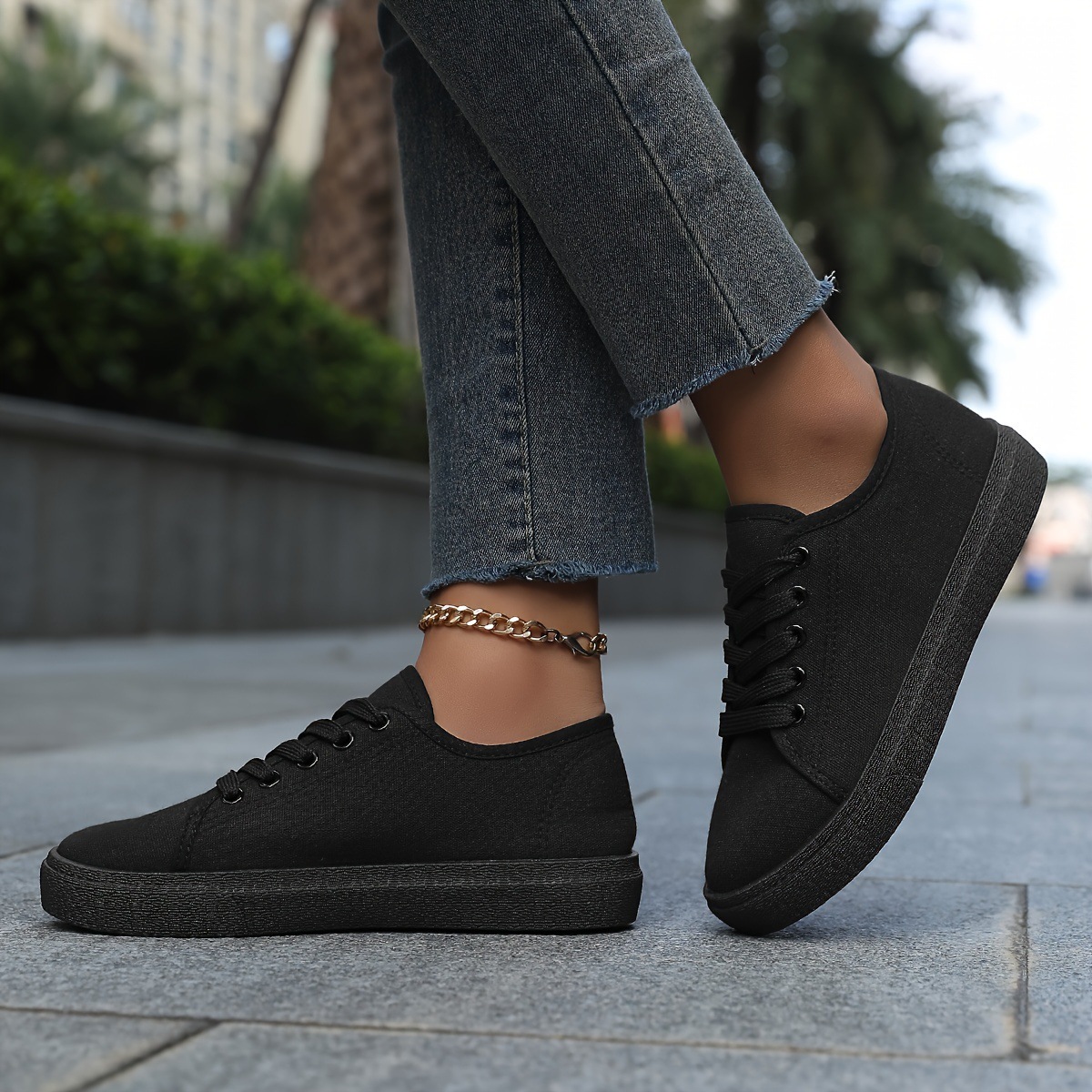 Canvas Shoes Soft Bottom Couple Plus Size Men And Women foto 2
