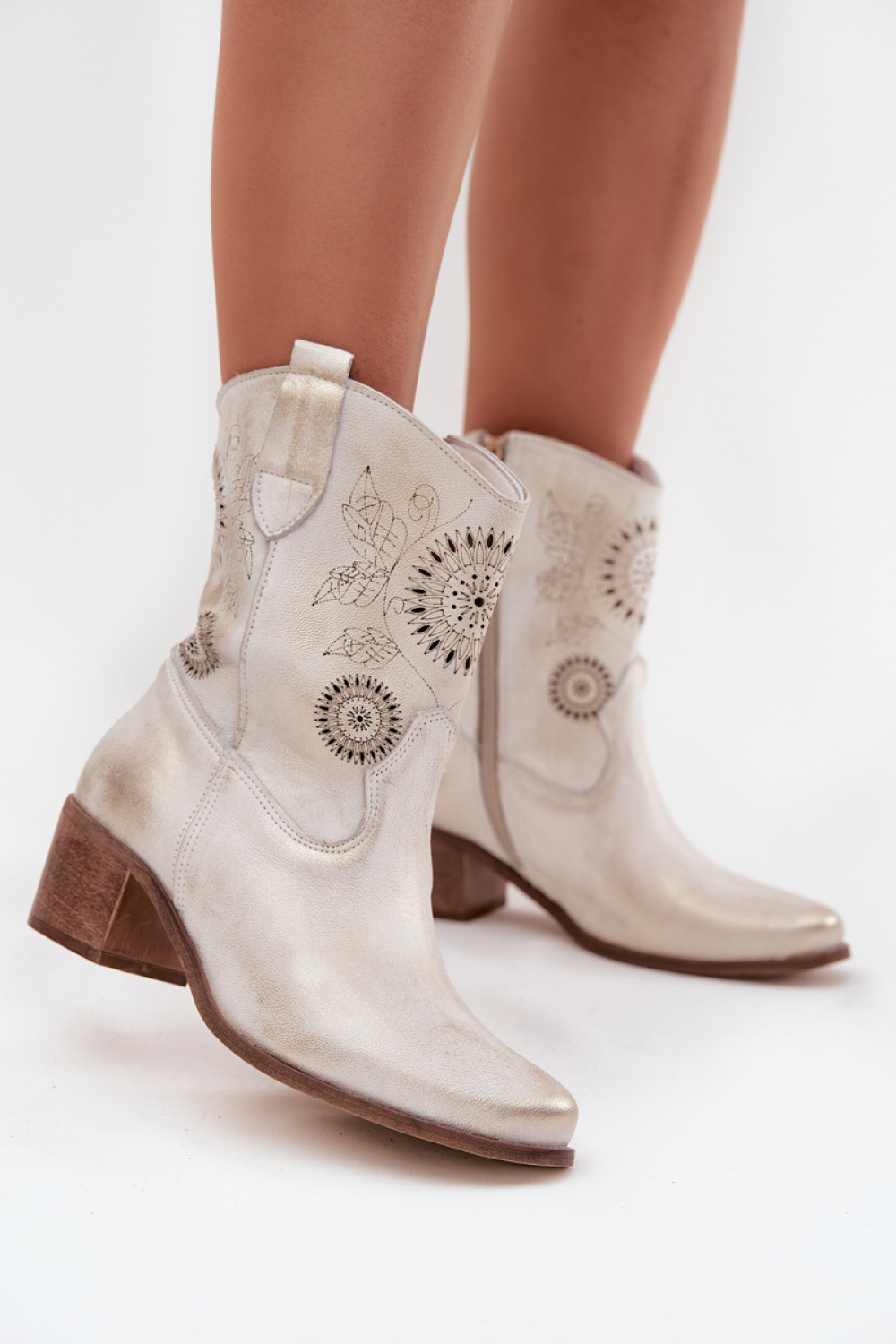 Laarsjes met hoge hak Step in style