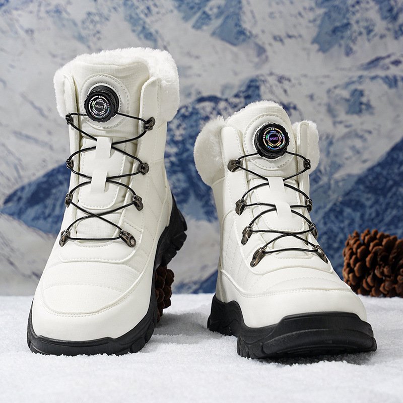 Warm Snow Boots Fleece-lined Thickened Men foto 5