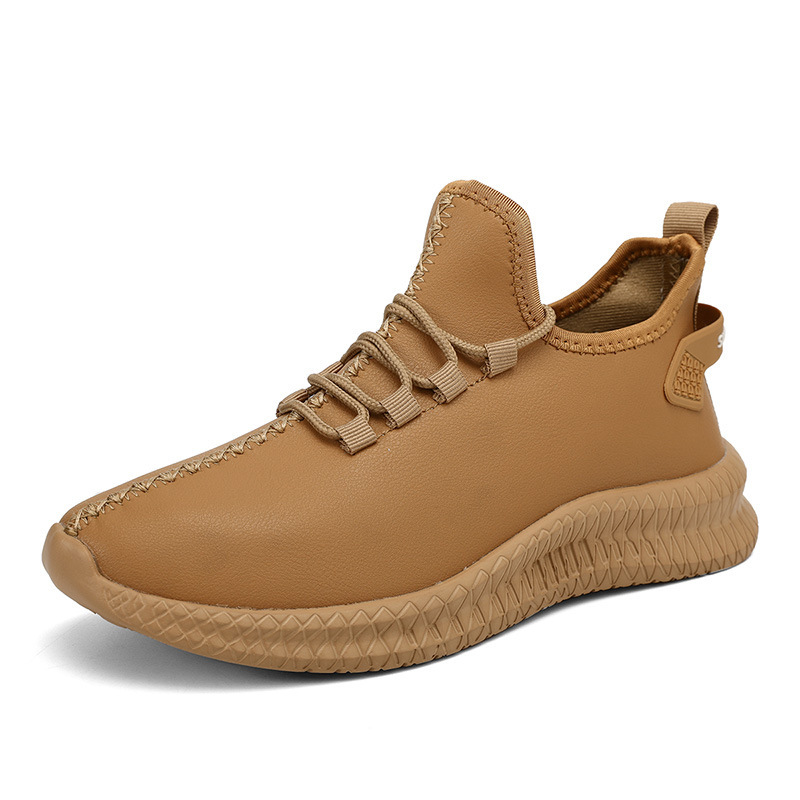 Sports Casual Leather Shoes Men foto 5