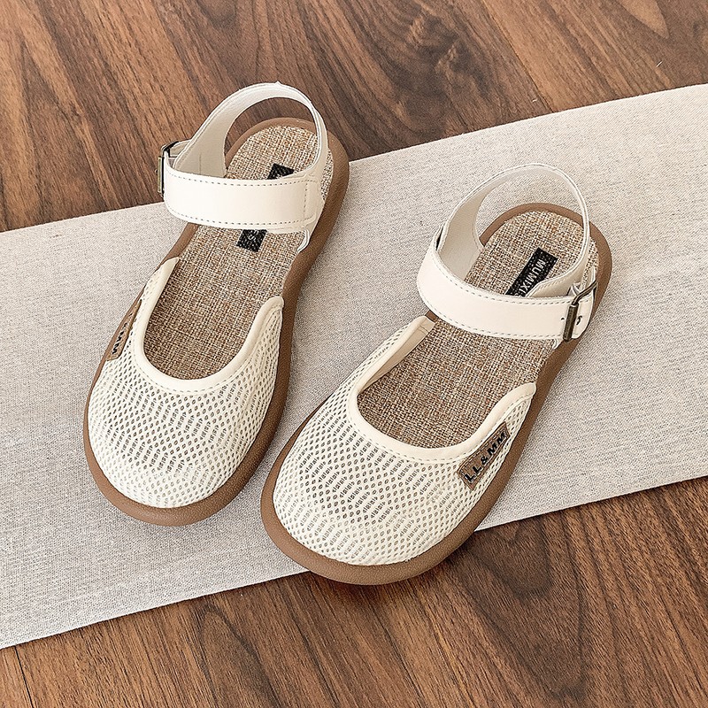 Women's Soft-Soled Mesh Breathable Cotton And Linen Sandals foto 5