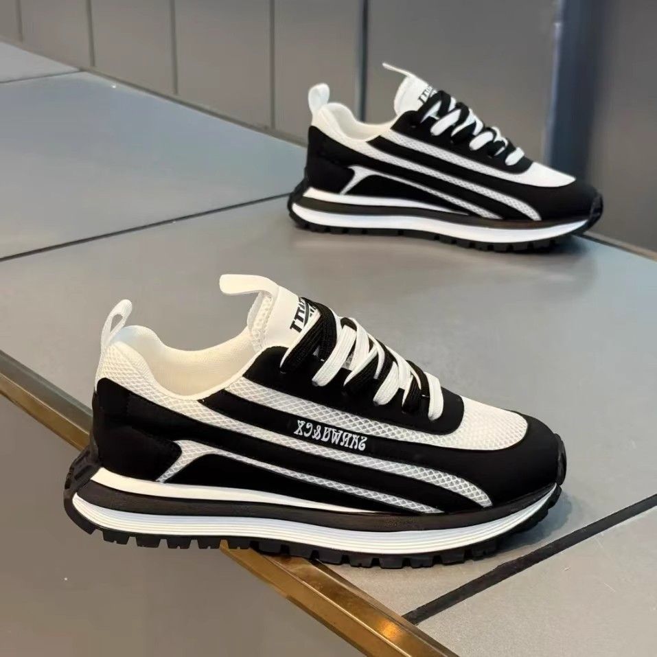 Wear-resistant Casual Thick-soled Height-increasing Sneakers For Men foto 4