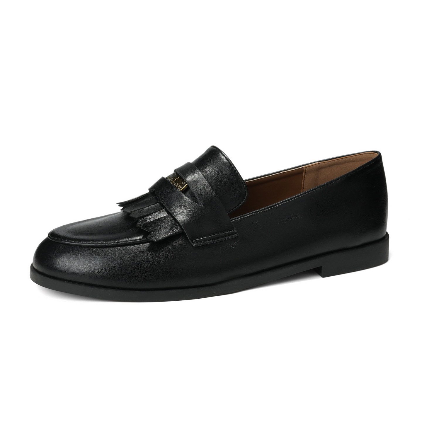 British Style Retro Round Toe Women's Loafers foto 3
