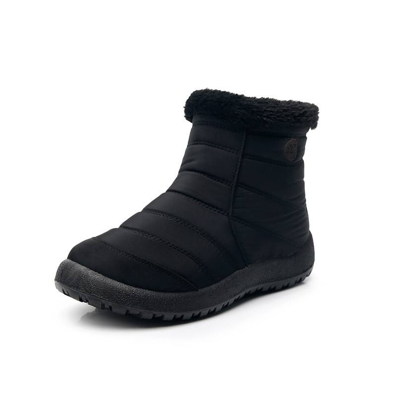 Womens Thickened Cotton Snow Boots Waterproof foto 2