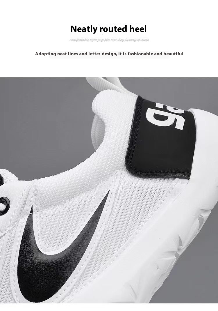 Mesh Breathable White Shoes Comfort And Casual Sneaker foto 4