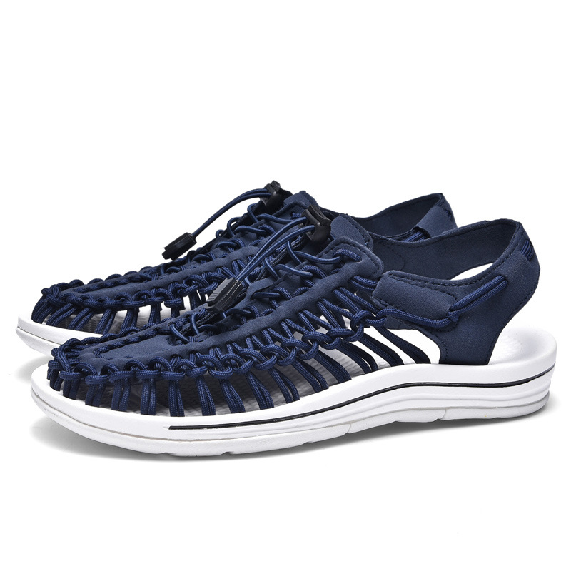 Men's Summer Outdoor Multicolor Plus Size Beach Sandals foto 3