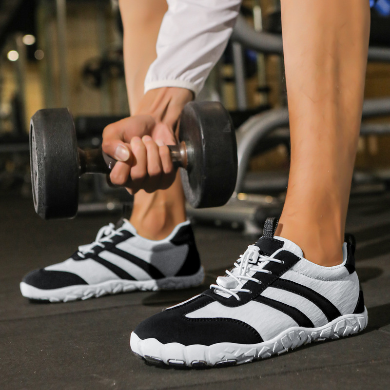 Men's Wide Toe Couple Casual Shoes Riding Shoes Comprehensive Sneaker Wide Last Hiking foto 3