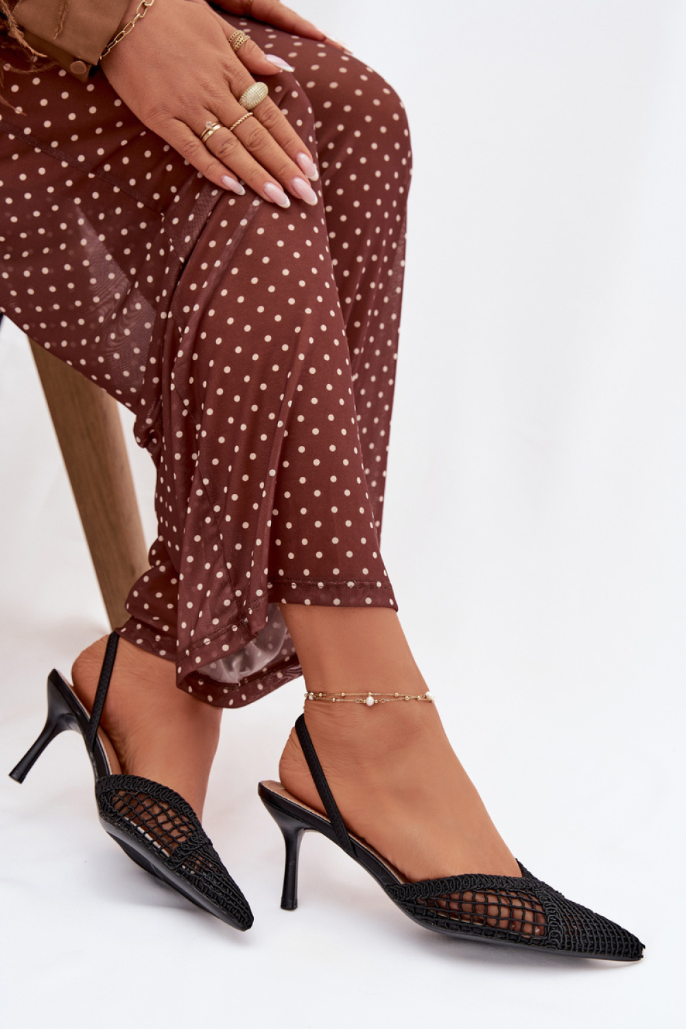 Sandalen op hak Step in style
