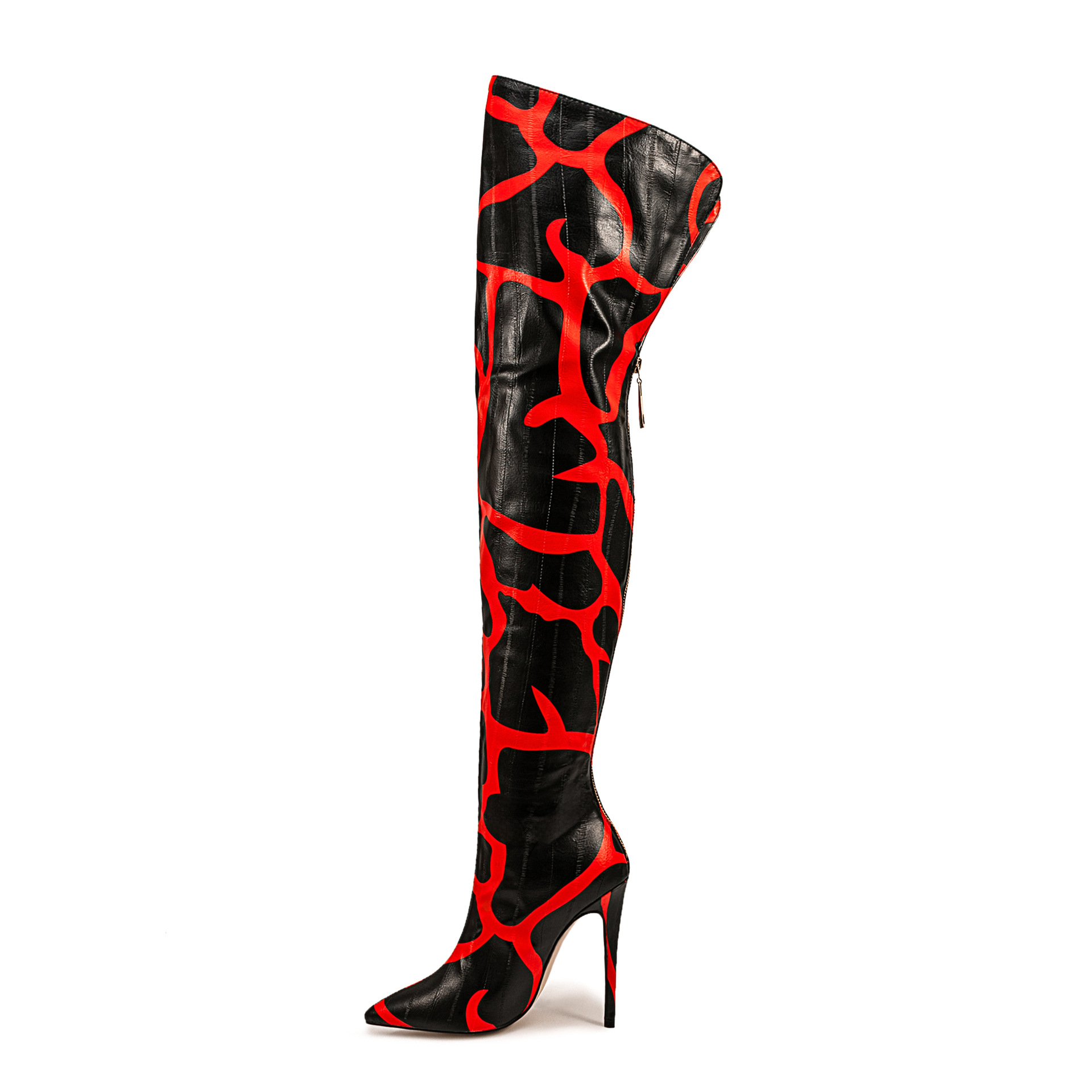 Pointed-toe Stiletto-heeled Over-the-knee Boots For Women foto 2