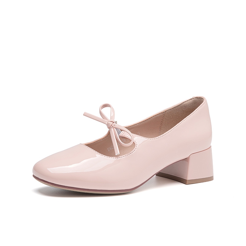 Comfortable Soft Soled Bow Mary Jane Shoes foto 3