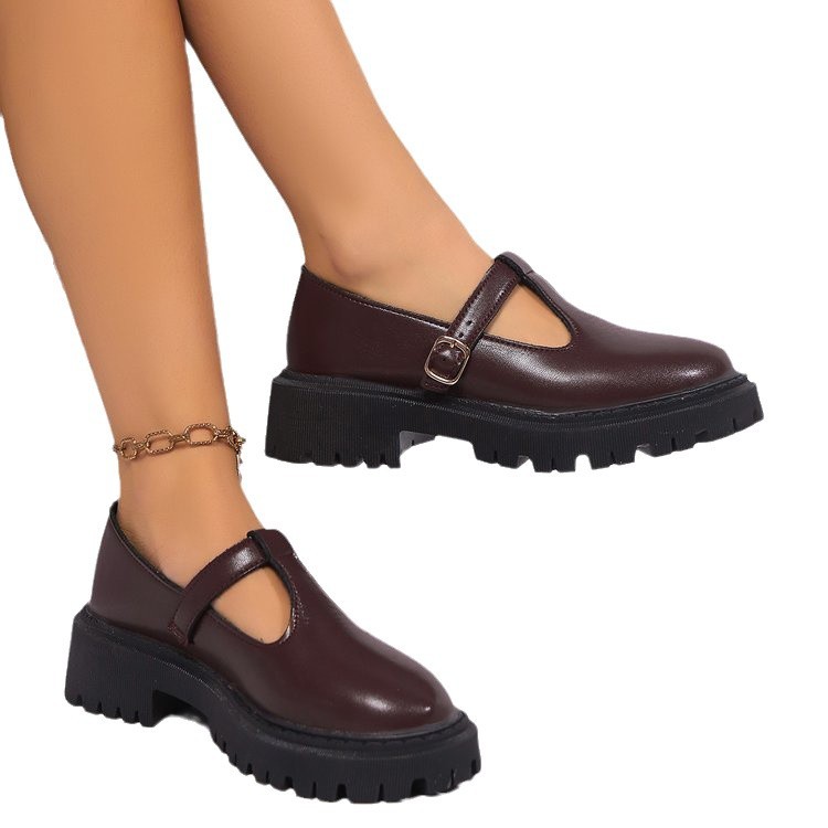 Word Buckle Stylish Casual Shoes Women foto 4