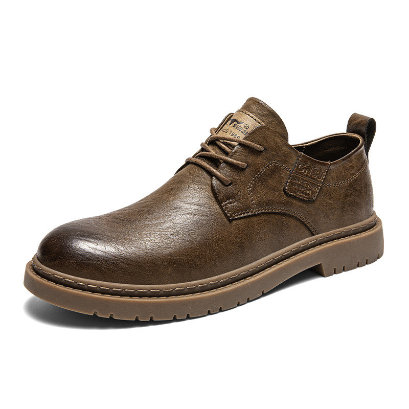 Men's Business Fashion And Leisure Leather Shoes foto 5