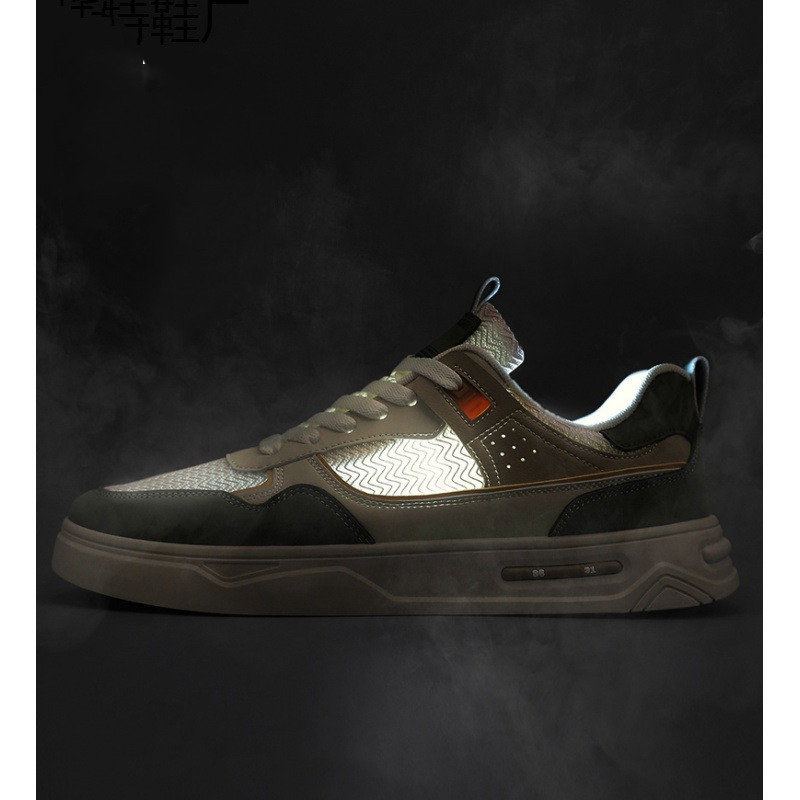 Men's Versatile Fashion White Shoes foto 5
