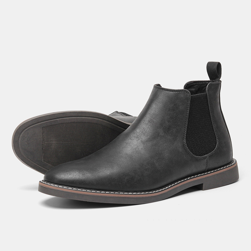 Chelsea Men's Boots Formal High-top British Casual Single foto 4