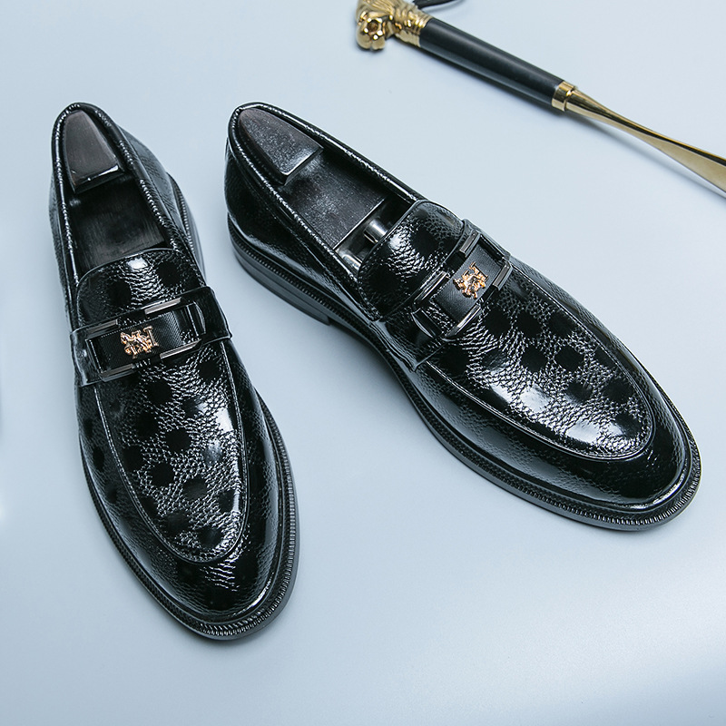 Plus Size Business Casual Leather Shoes Flat Bottom foto 5