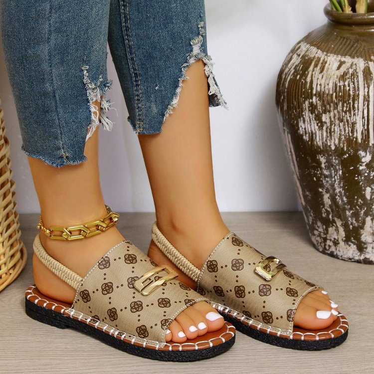Plus Size With Round-toe Sandles Flat Bottom foto 2
