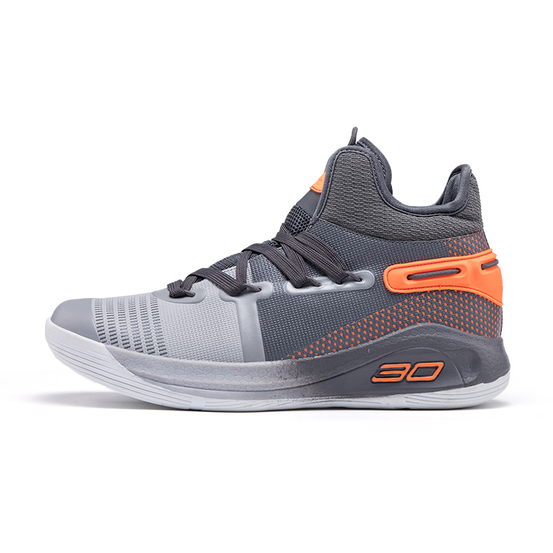 Autumn Basketball Shoes Men's Combat Cement Nail Shoes Rubber Sole Combat Boots Youth Plus Size Basketball Sneaker foto 3