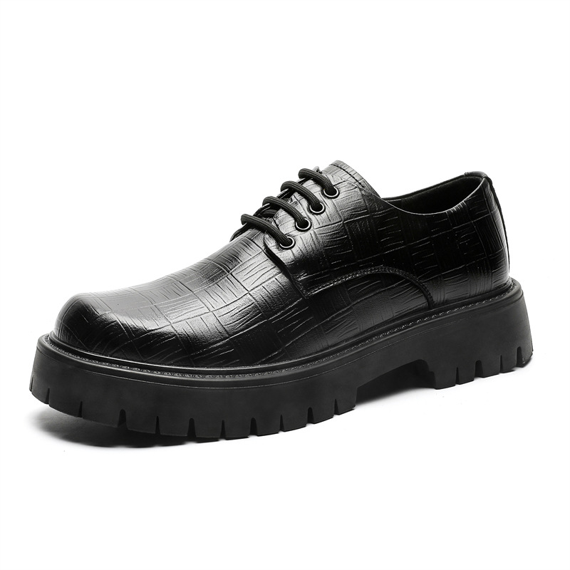 Round Head Solid Color Breathable Low Casual Shoes foto 2