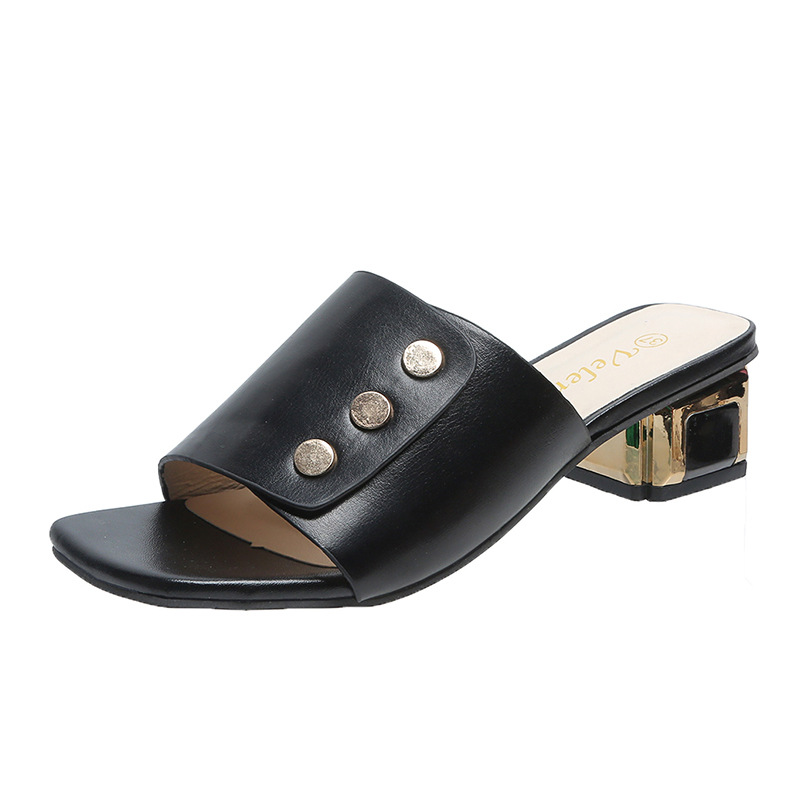 Womens Fashion Wedge Slippers foto 5