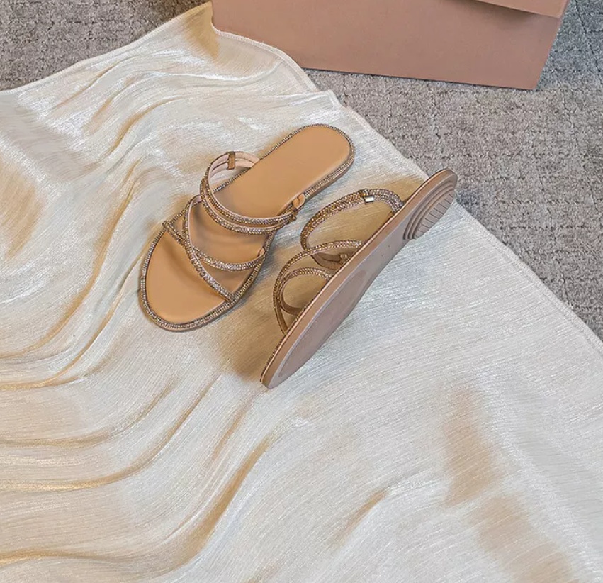 Flat Wide And Soft-soled Non-tiring French Retro Style foto 2
