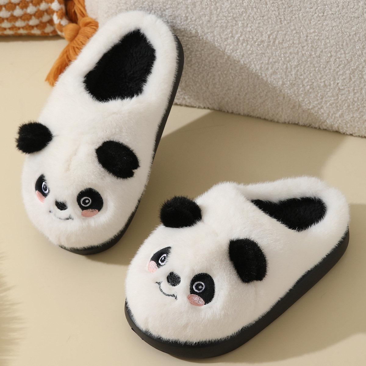 Cartoon Cotton Slippers For Autumn And Winter Home And Indoor Use foto 2