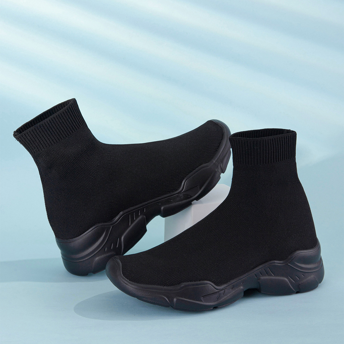 Thick-soled Versatile Street Slip-on Casual Shoes foto 4