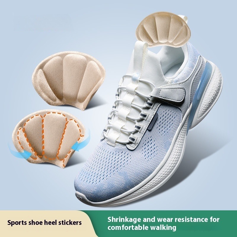 Anti-slip Artifact Anti-blister Sneaker Heel Stickers Female Heel Cushion Pad Half Insole foto 3