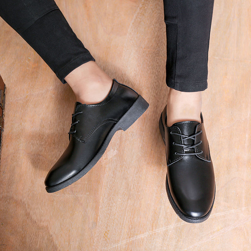 Business Formal Wear Men's British Casual Leather Shoes foto 2