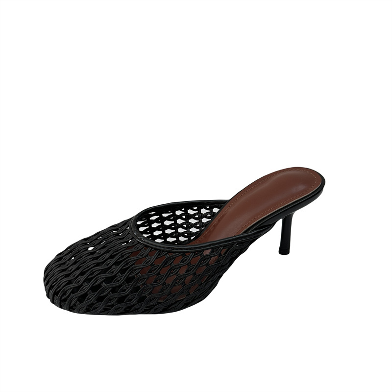 Closed Toe Weaving Hollow Sandals Women's Slippers foto 4