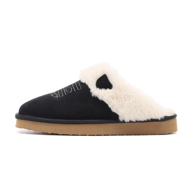 AutumnWinter Warm Cotton And Fur All-in-One Home Slippers foto 2
