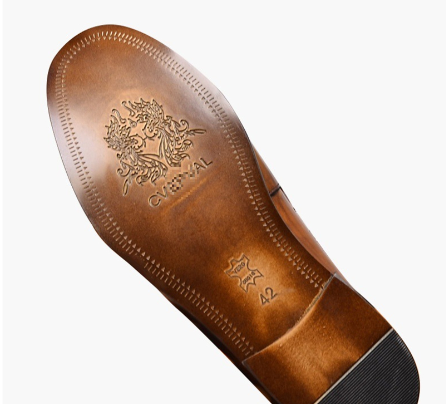 Men's Fashion Breathable Casual Leather Shoes foto 4