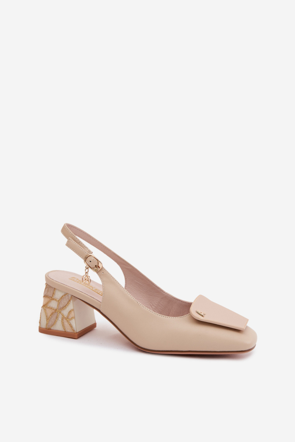 Pumps met dikke hak Step in style foto 2