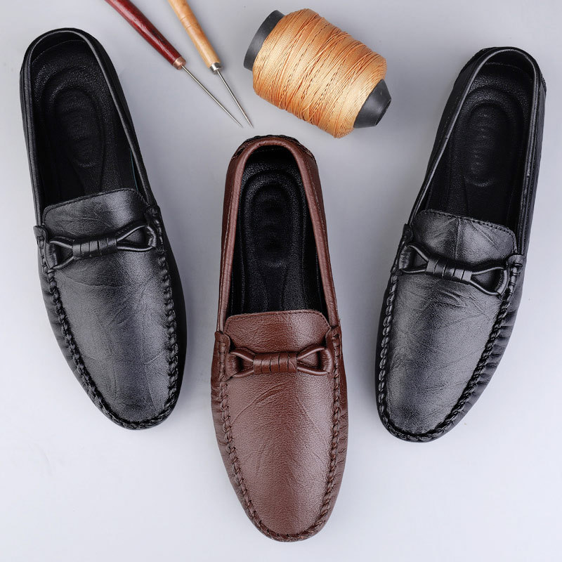 British One Pedal Men's Casual Shoes Men's Leather Shoes foto 2