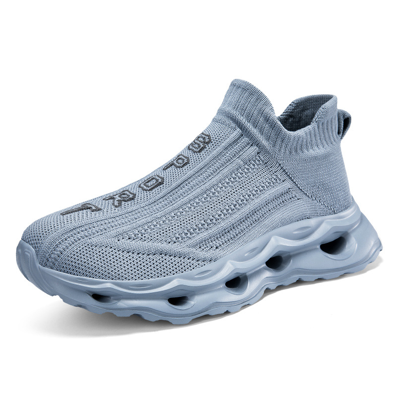 Plus Size Sports Women's Shoes Breathable Flyknit foto 2