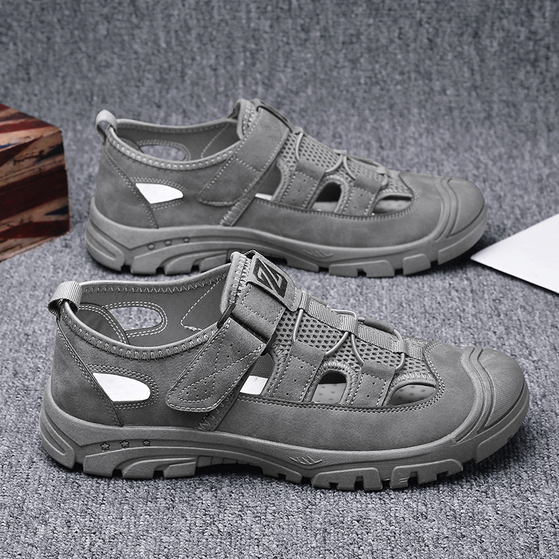 Non-Slip Hollowed-Out Toe Shoes Versatile Casual Sandals foto 5